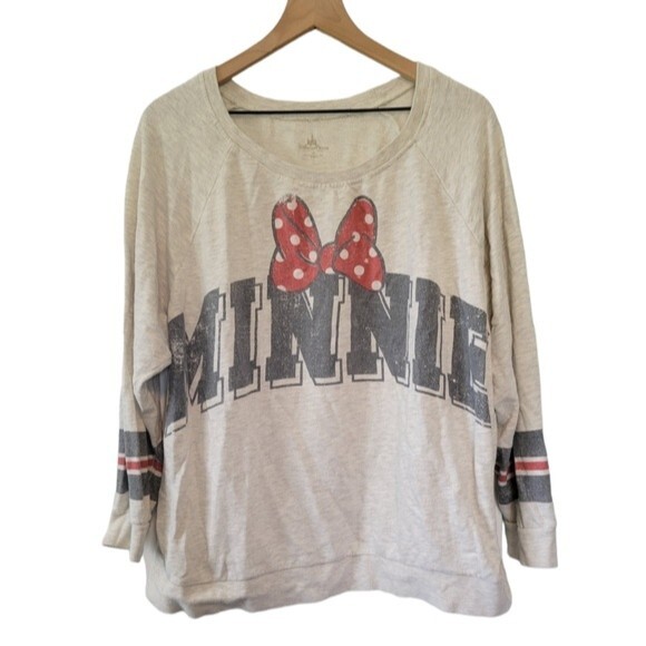 Disney Parks Minnie Mouse Sweatshirt Size 2X - Picture 1 of 5